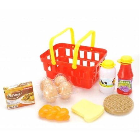Az Trading & Import AZ Trading & Import PS117 Pretend Play Breakfast & Lunch with Basket Playset PS117